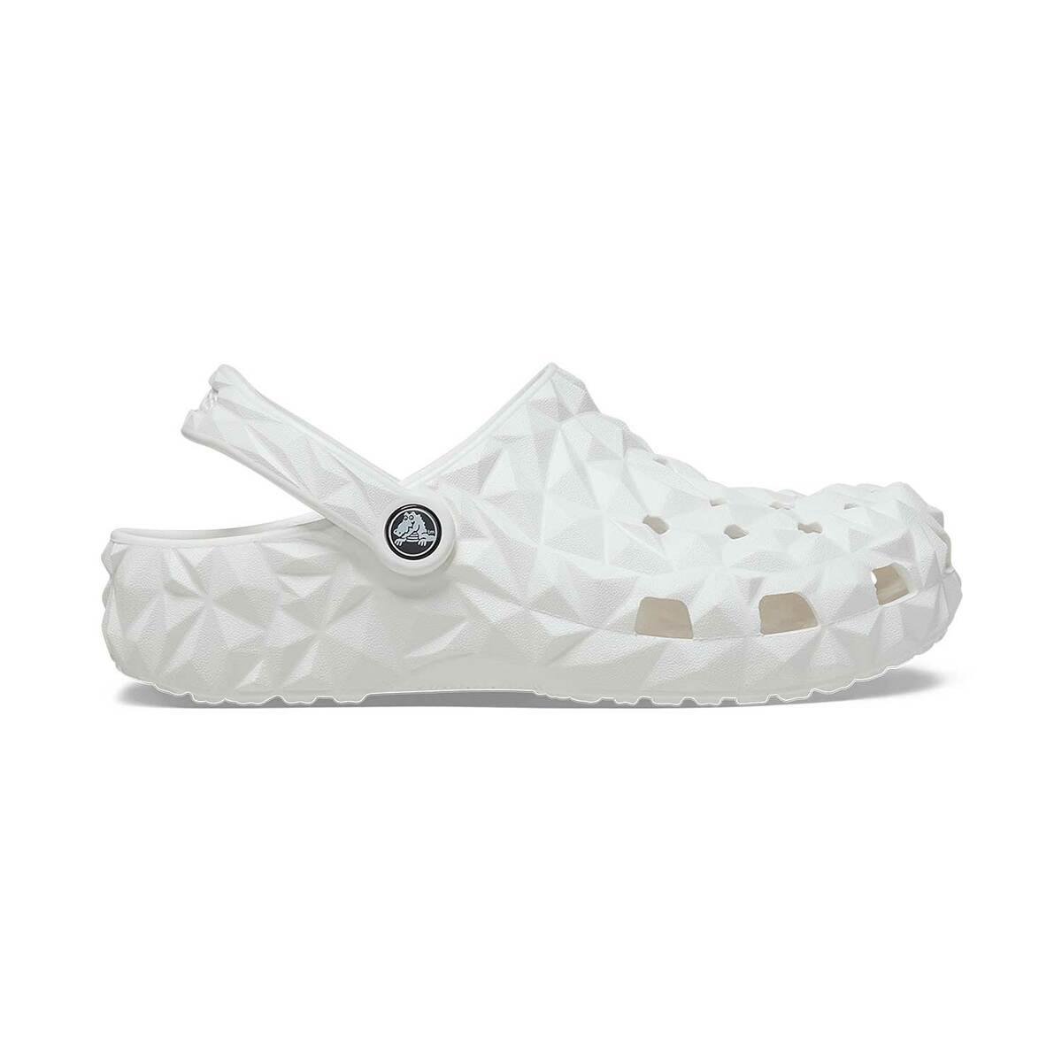 CROCS CLASSIC GEOMETRIC CLOG WHITE