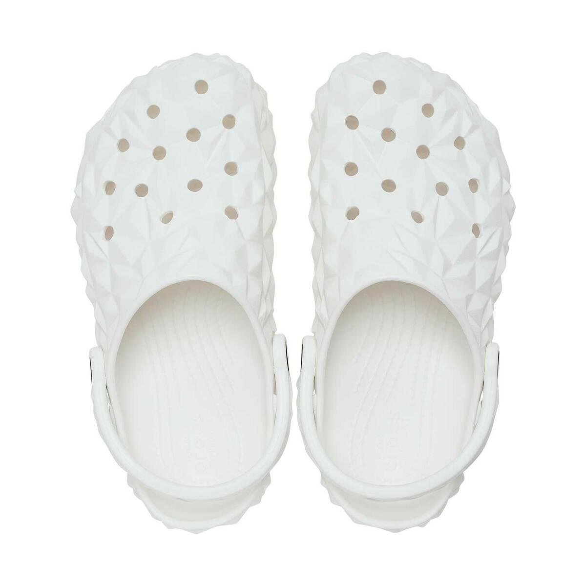 CROCS CLASSIC GEOMETRIC CLOG WHITE