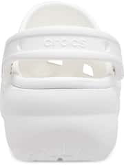 CROCS CLASSIC PLATFORM CLOG WHITE