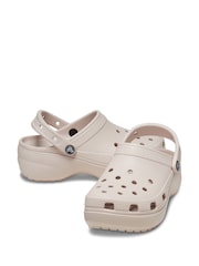 CROCS CLASSIC PLATFORM CLOG PINK