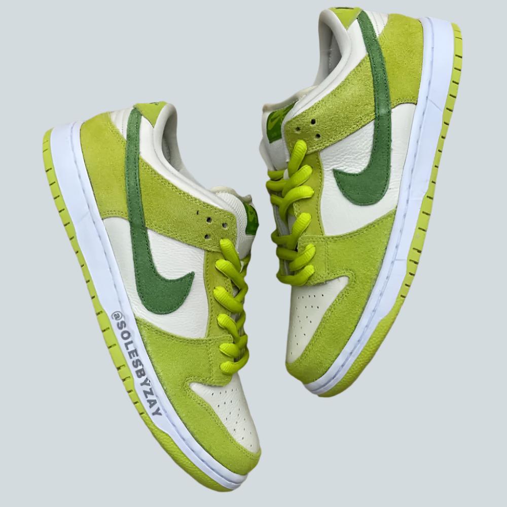 حذاء Nike SB Dunk Low Pro باللون الأخضر من آبل