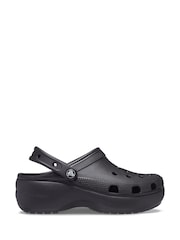 CROCS CLASSIC PLATFORM CLOG BLACK