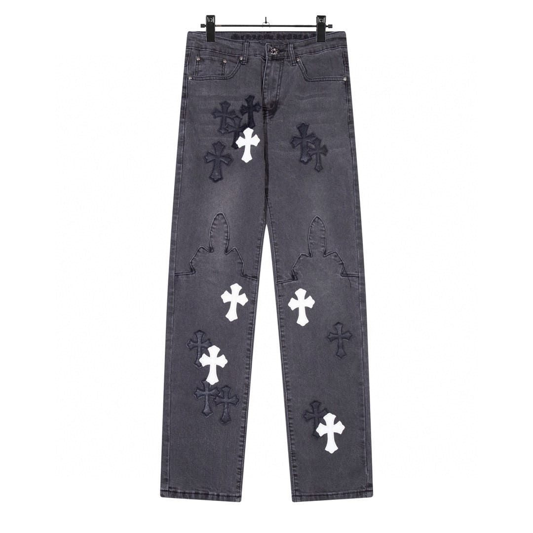 Chrome Hearts Jeans Unisex