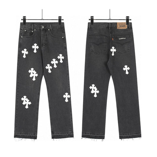 Chrome Hearts Jeans Unisex