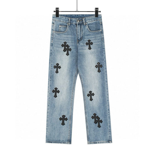 Chrome Hearts Jeans Unisex