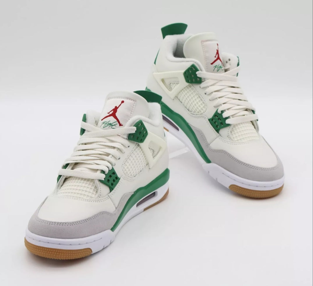 حذاء Nike SB x Air Jordan 4 AJ4 Pine Green (GS)