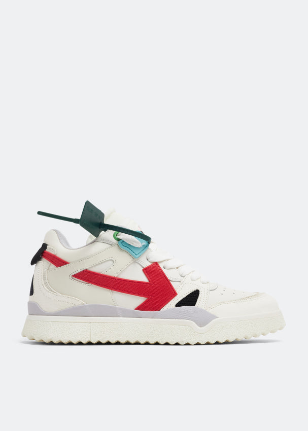 OFF-WHITE MIDTOP SPONGE SNEAKERS FOR MEN