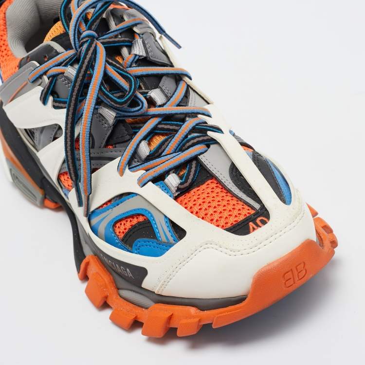 BALENCIAGA TRACK TRAINER ORANGE GREY