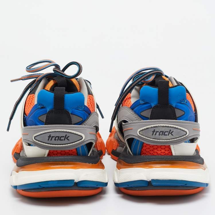 BALENCIAGA TRACK TRAINER ORANGE GREY