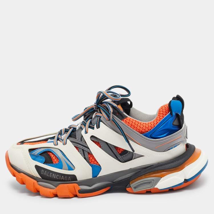 BALENCIAGA TRACK TRAINER ORANGE GREY