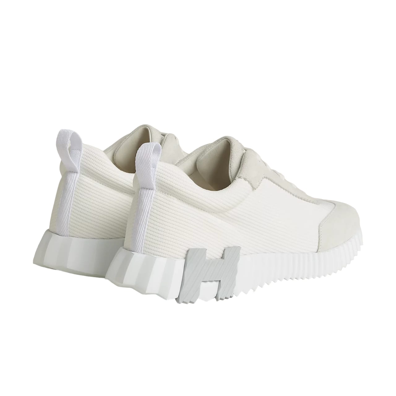 HERMES BOUNCING SNEAKERS IN WHITE GREY