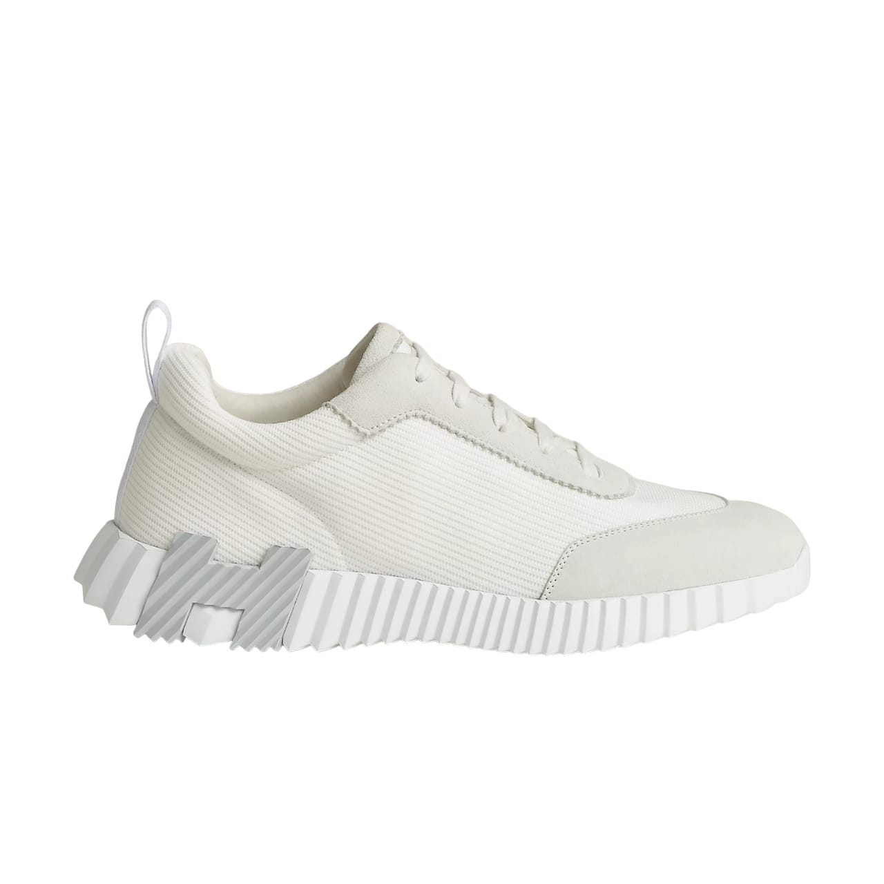 HERMES BOUNCING SNEAKERS IN WHITE GREY