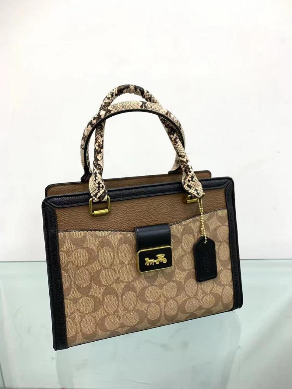 COACH GRACE CARRYALL IN SIGNATURE CANVAS