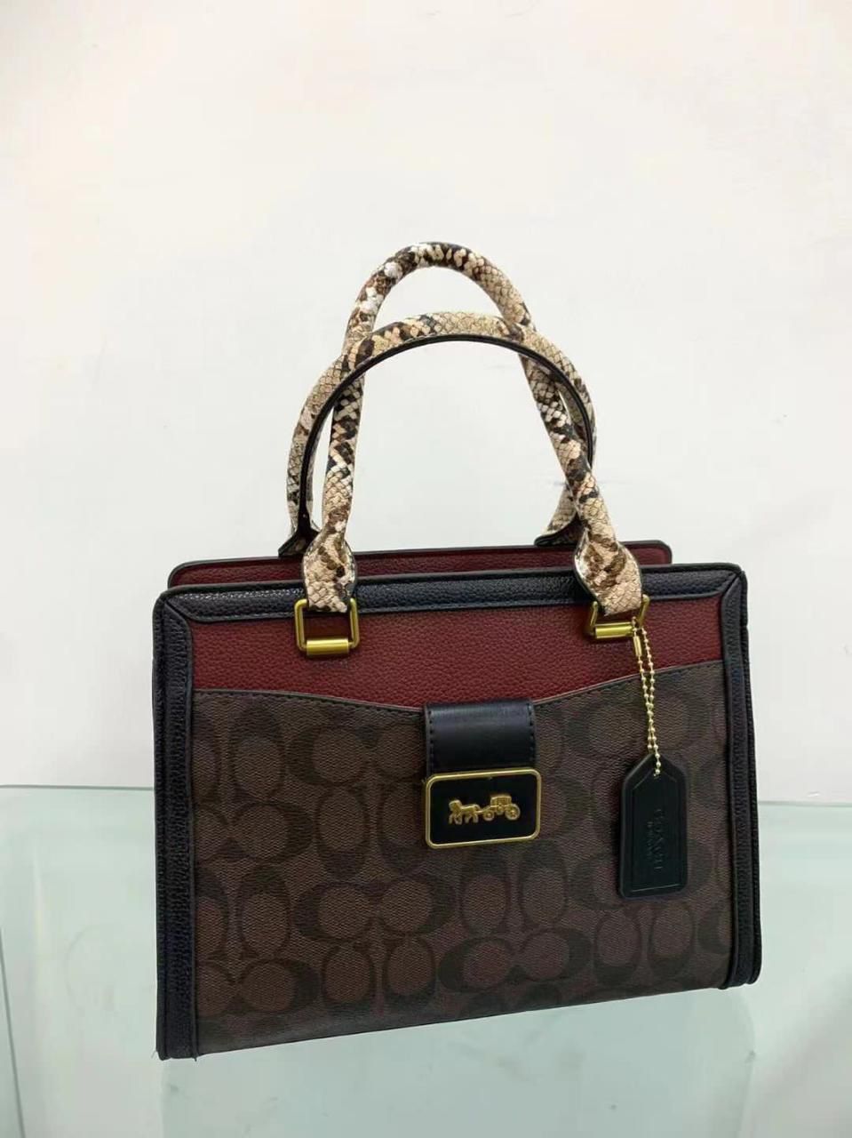 COACH GRACE CARRYALL IN SIGNATURE CANVAS