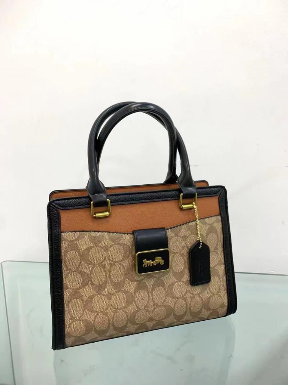 COACH GRACE CARRYALL IN SIGNATURE CANVAS