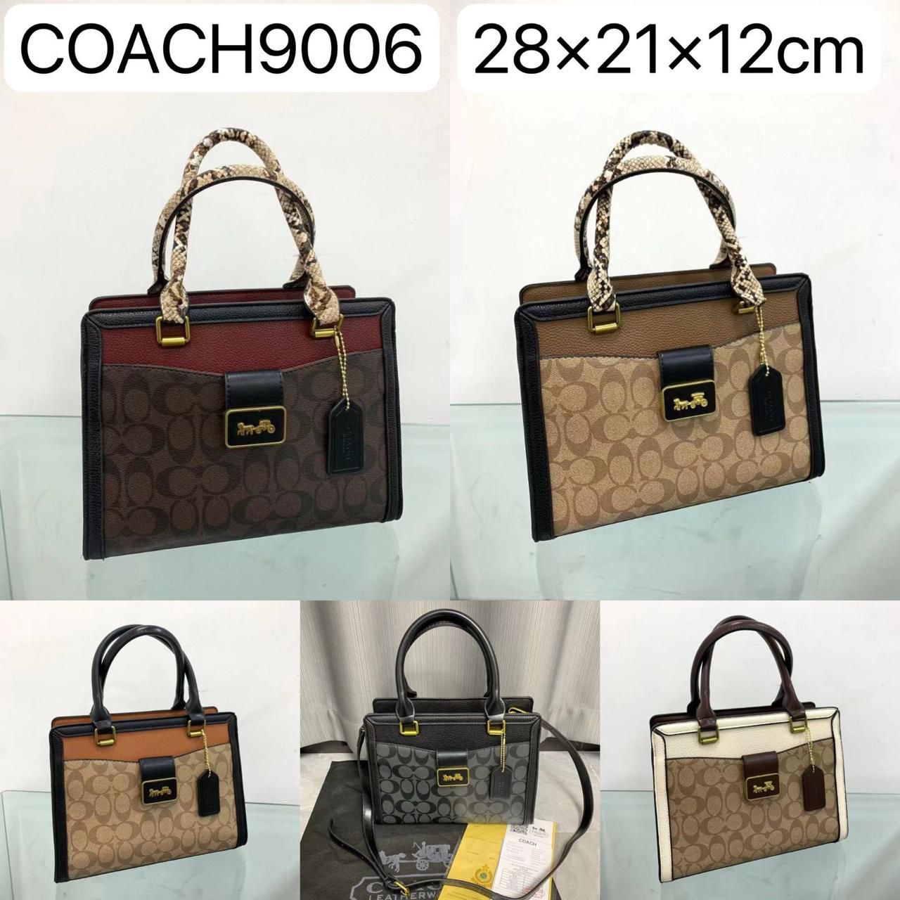 COACH GRACE CARRYALL IN SIGNATURE CANVAS