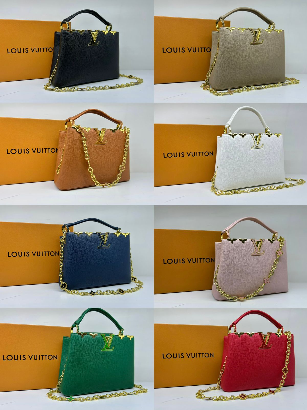 LOUIS VUITTON CAPUCINES MINI HANDBAG