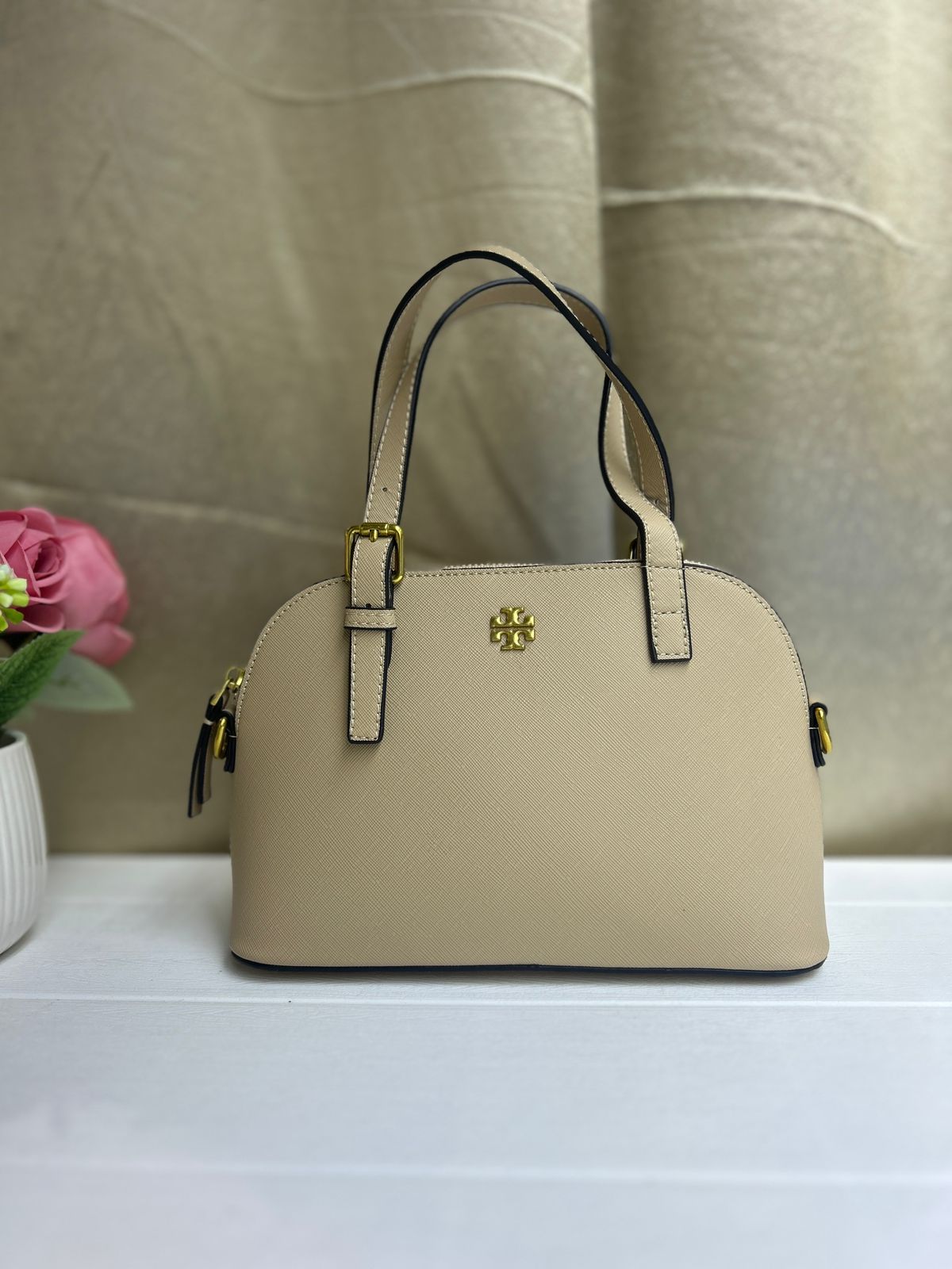 TORY BURCH EMERSON DOME MINI SATCHEL BAG