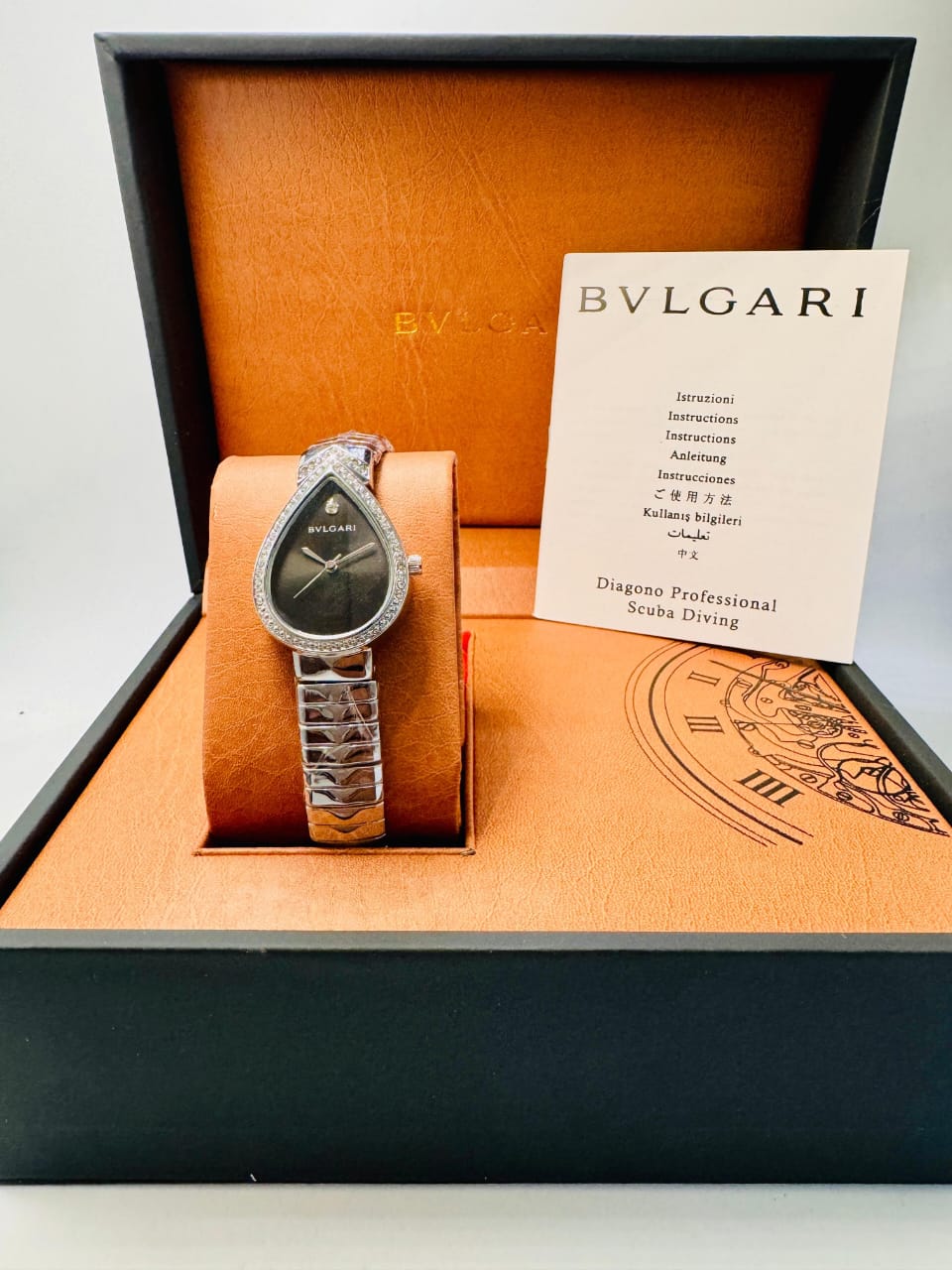 BVLGARI DIAGONO SCUBA DIVING WATCH