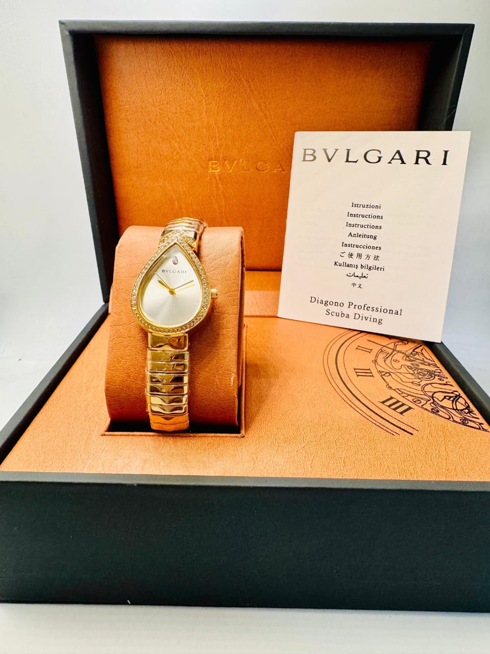 BVLGARI DIAGONO SCUBA DIVING WATCH