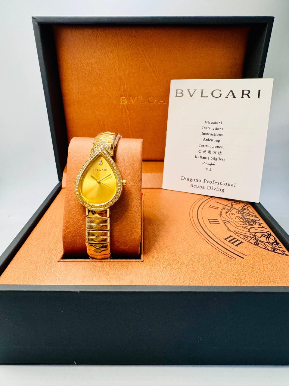 BVLGARI DIAGONO SCUBA DIVING WATCH