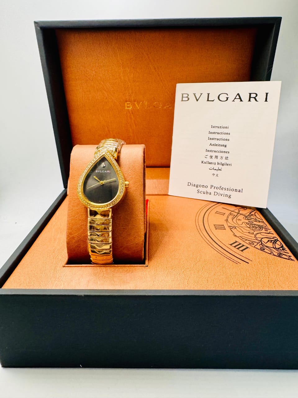 BVLGARI DIAGONO SCUBA DIVING WATCH