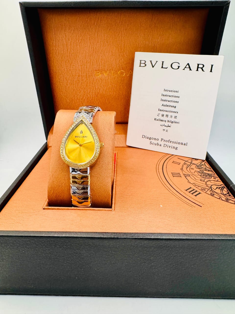 BVLGARI DIAGONO SCUBA DIVING WATCH