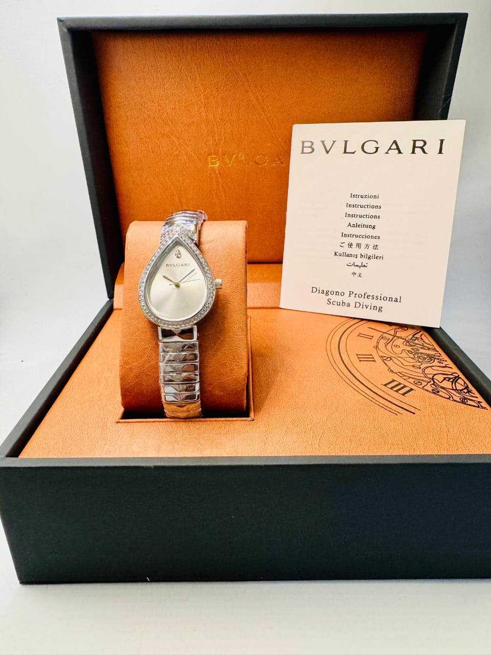 BVLGARI DIAGONO SCUBA DIVING WATCH