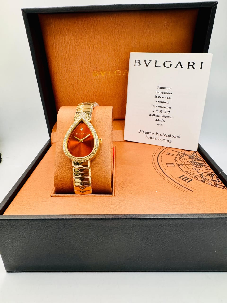 BVLGARI DIAGONO SCUBA DIVING WATCH