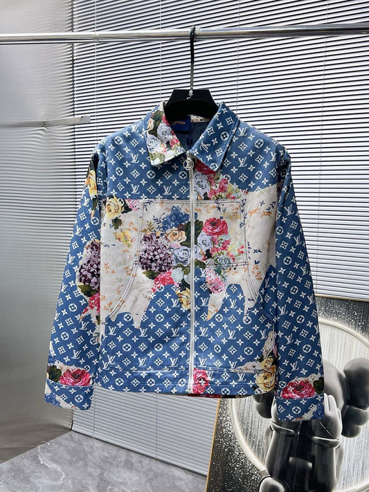 LOUIS VUITTON MONOGRAM DENIM JACKET