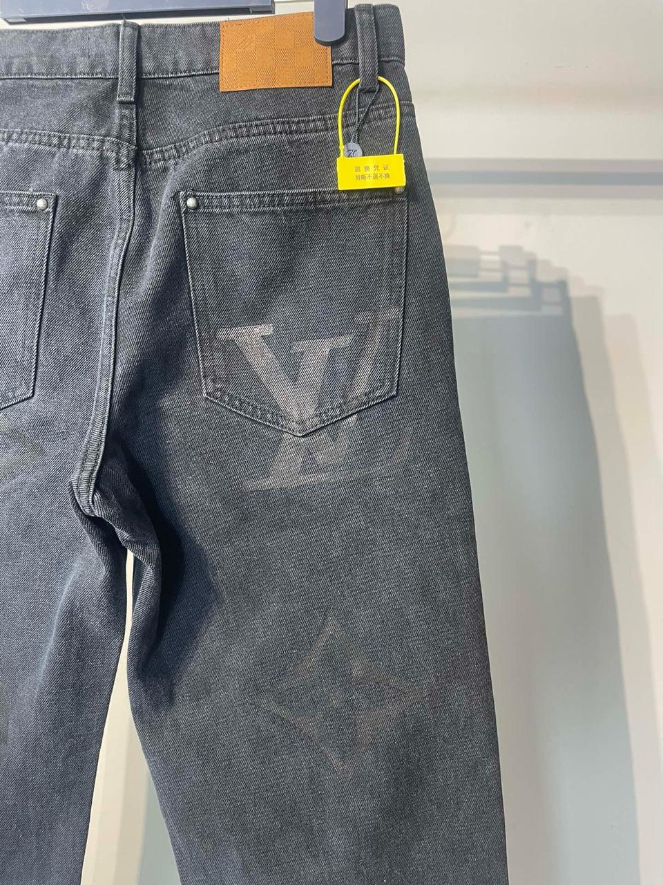 LV MONOGRAM DENIM PANT