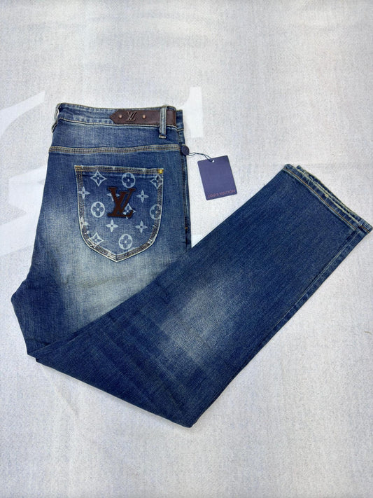 LV X AC MONOGRAM JEANS