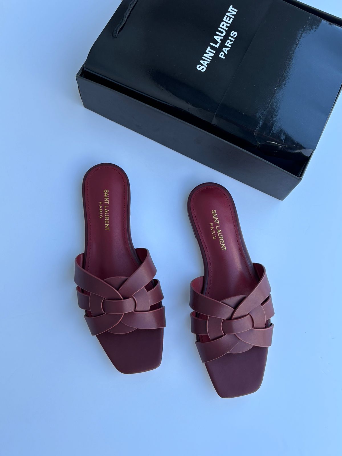 SAINT LAURENT TRIBUTE SANDAL