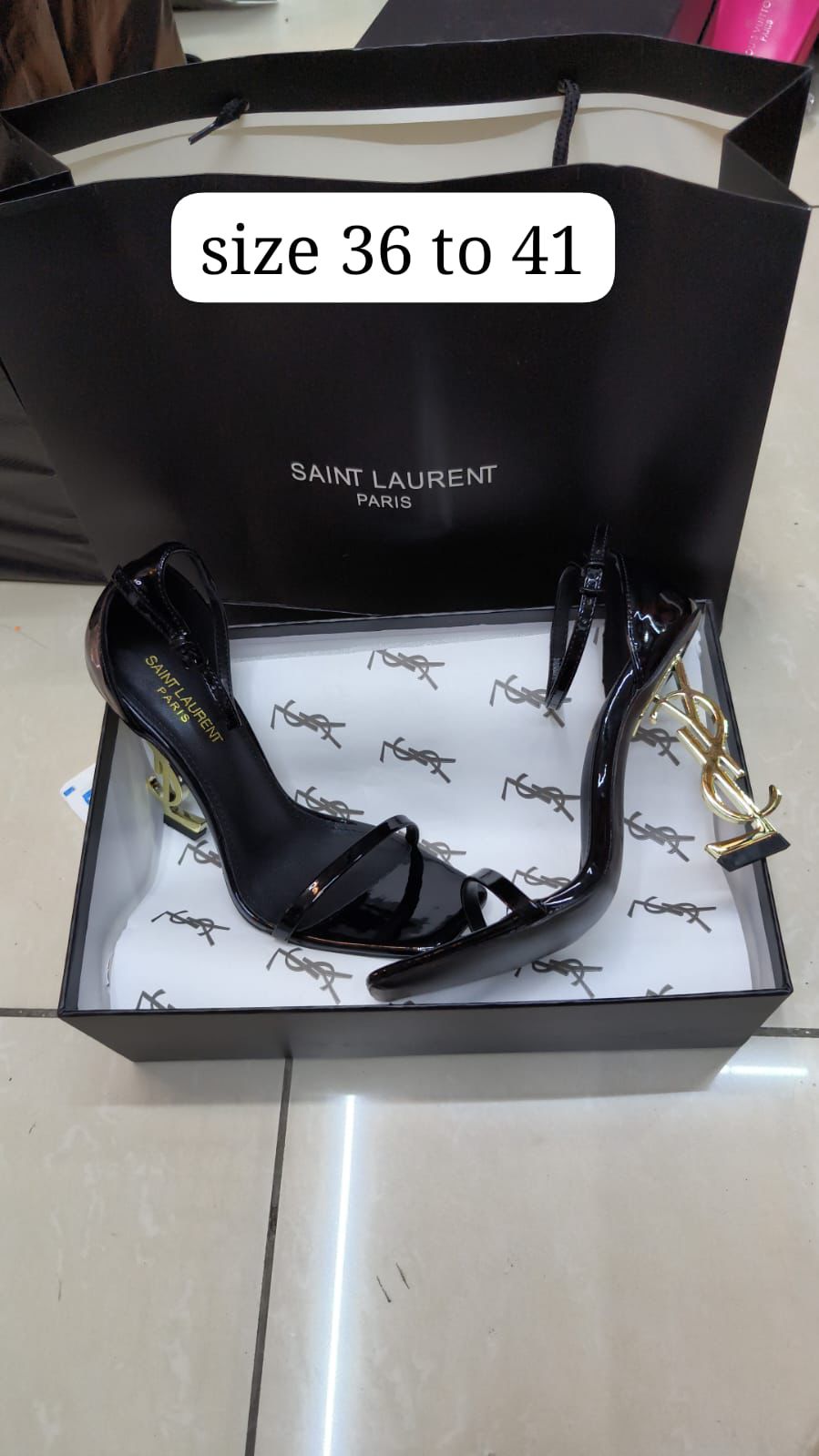 SAINT LAURENT OPYUM SANDAL