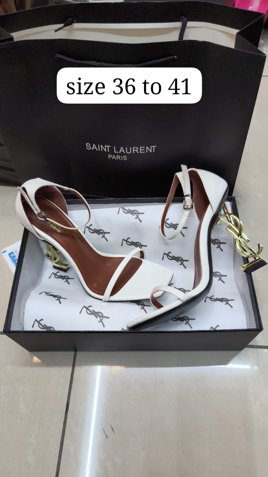 Saint Laurent Opyum sandals