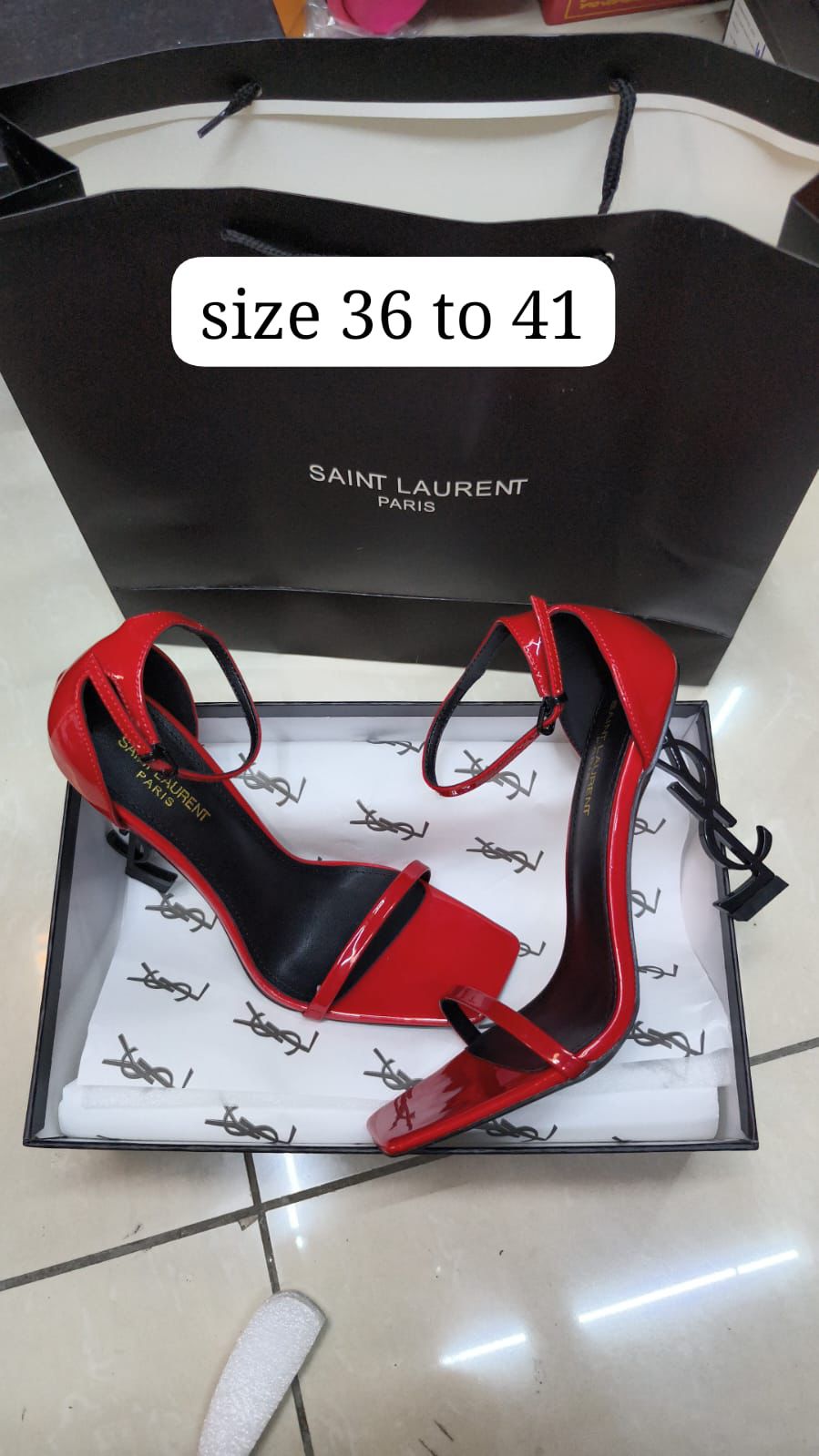 Saint Laurent Opyum sandals