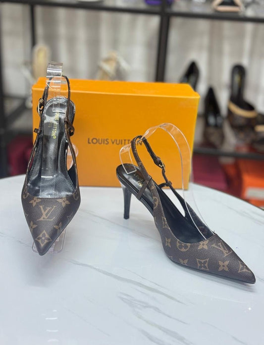 LOUIS VUITTON CHERIE SLINGBACK PUMPS