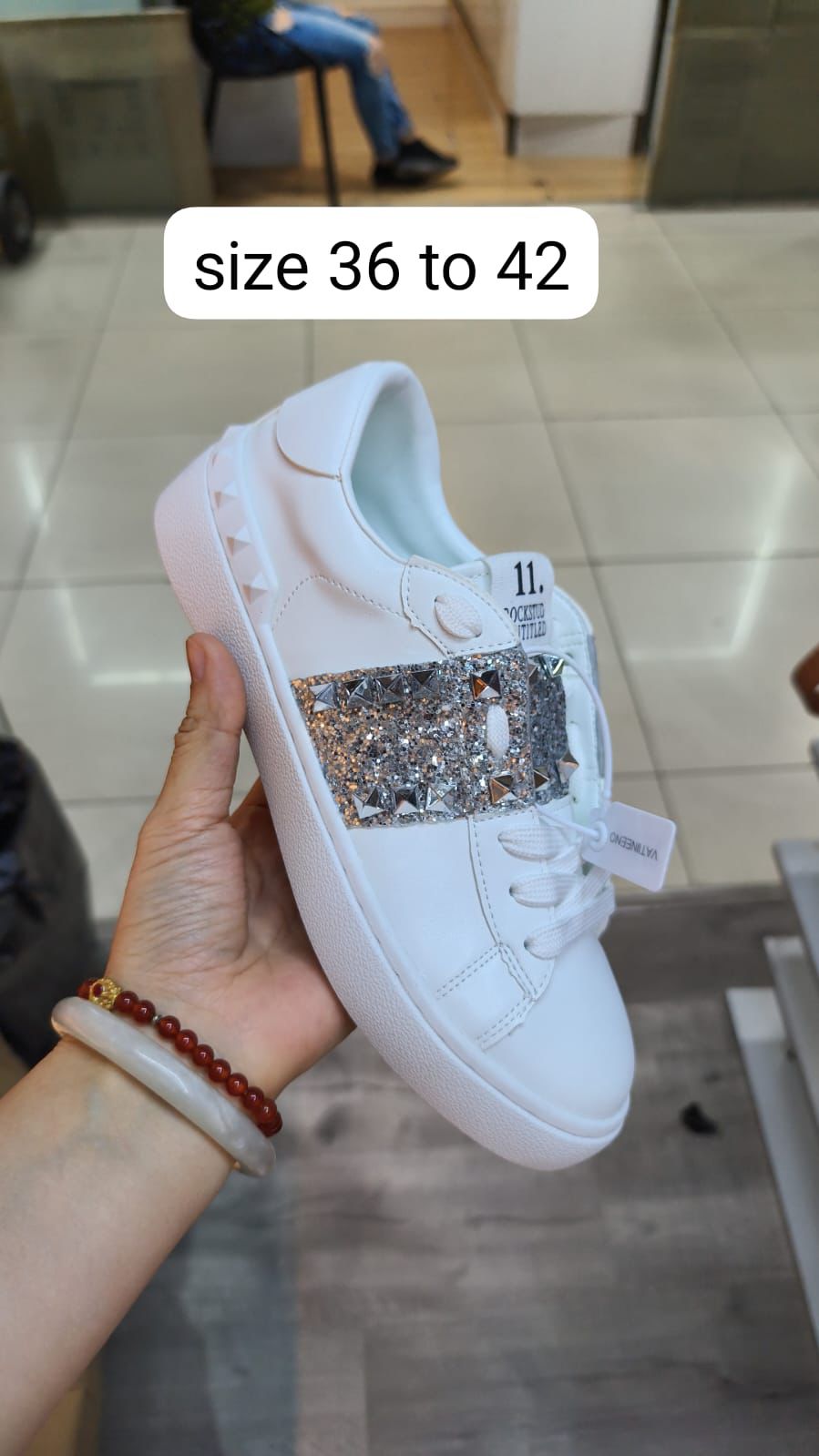 VALENTINO GARAVANI ROCKSTUD UNTITLED SNEAKERS