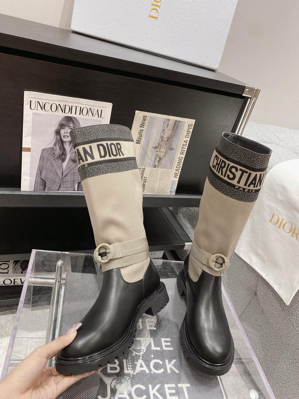 CHRISTIAN DIOR D-MAJOR BOOTS