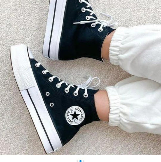 CONVERSE CHUCK TAYLOR ALL STAR CANVAS PLATFORM