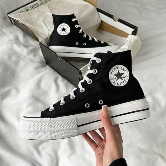 CONVERSE CHUCK TAYLOR ALL STAR CANVAS PLATFORM