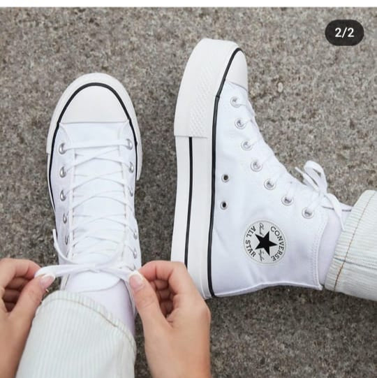 CONVERSE CHUCK TAYLOR ALL STAR CANVAS PLATFORM