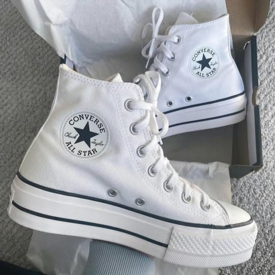 CONVERSE CHUCK TAYLOR ALL STAR CANVAS PLATFORM