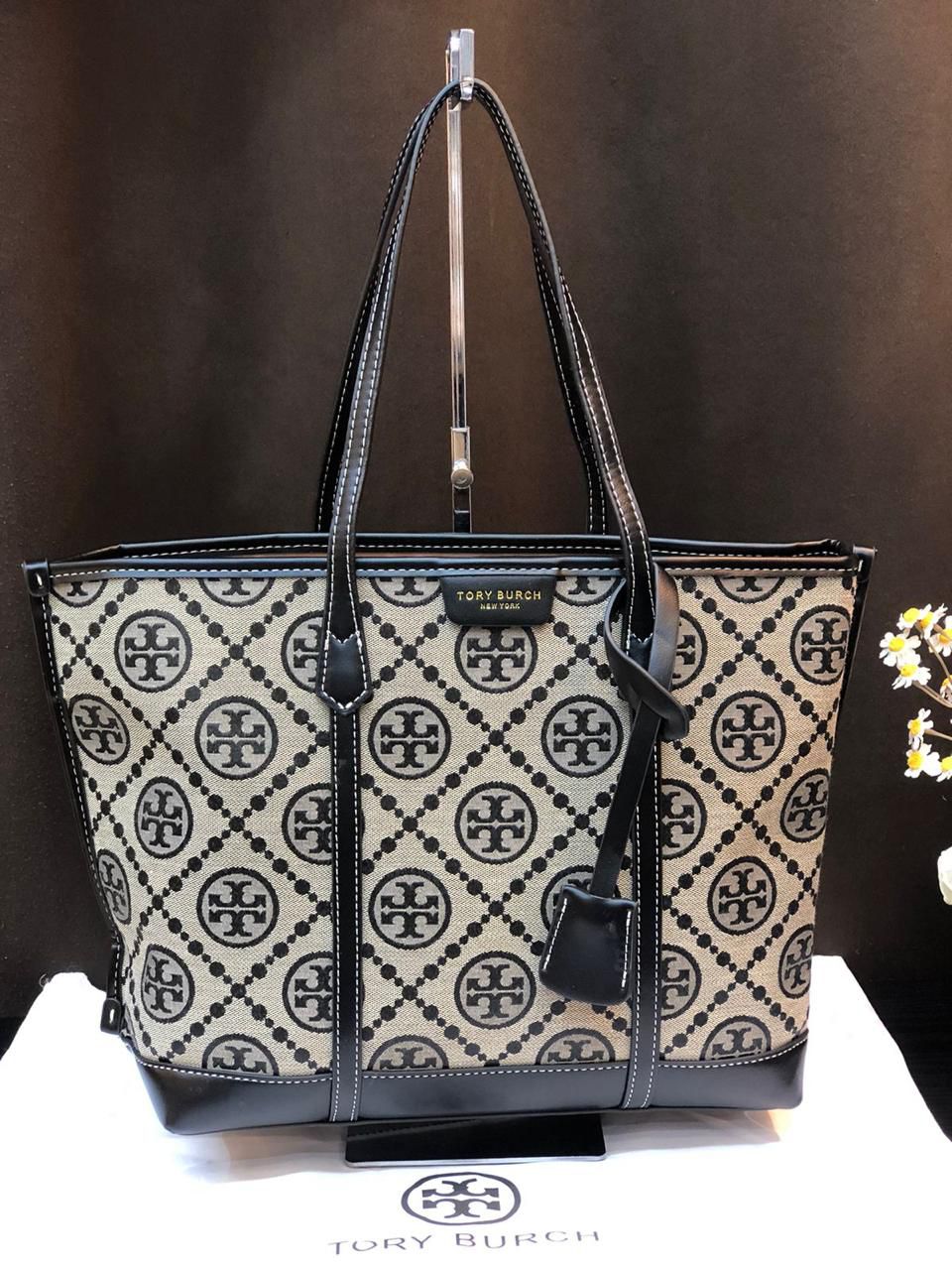 TORY BURCH PERRY COMPARTMENT TOTE