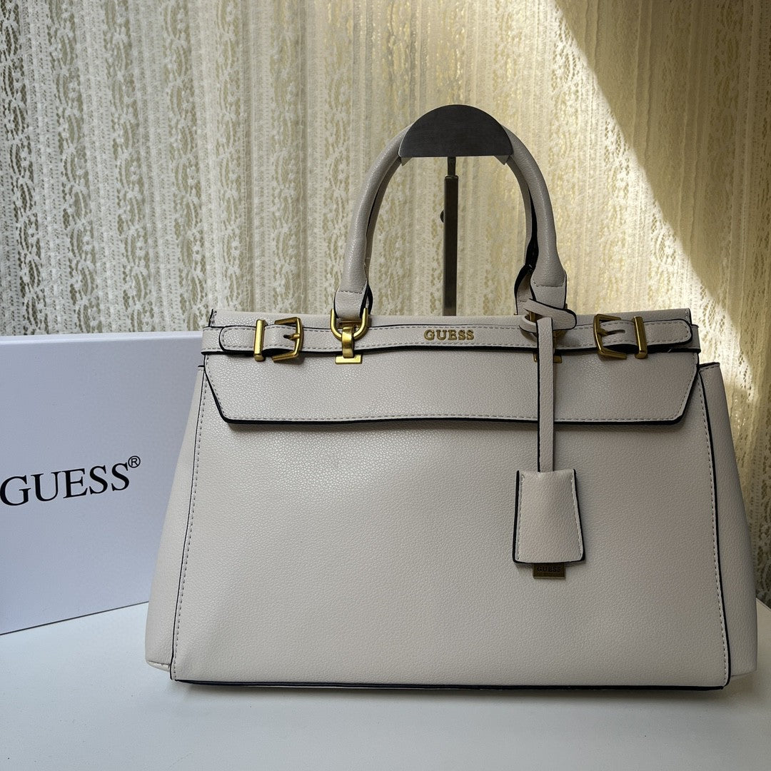 GUESS SESTRI LUXURY SATCHAL HANDBAG