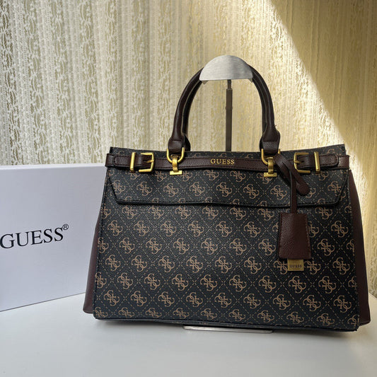 GUESS SESTRI LUXURY SATCHAL HANDBAG