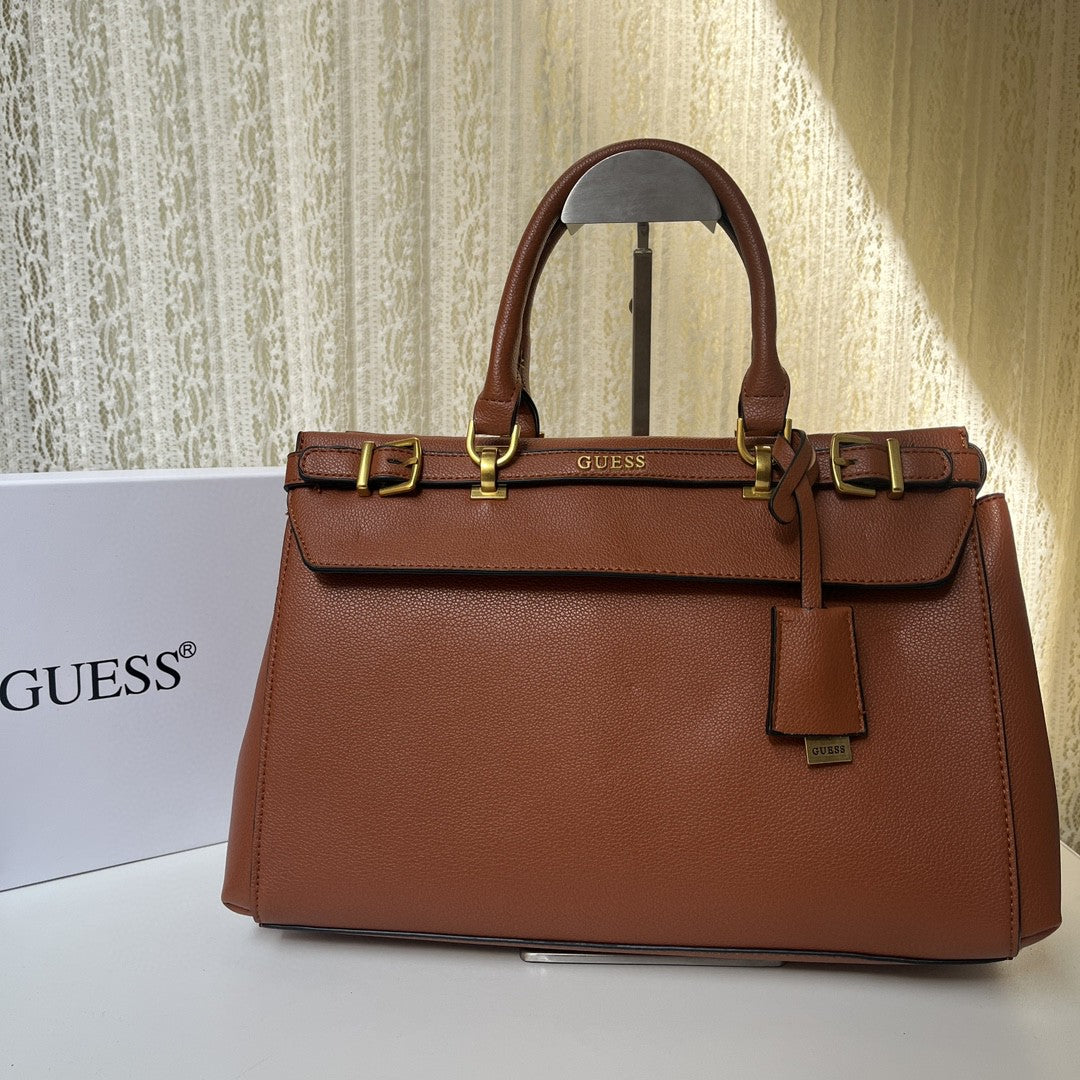 GUESS SESTRI LUXURY SATCHAL HANDBAG