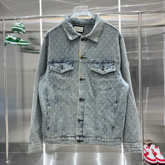 GG JACQUARD DENIM JACKET