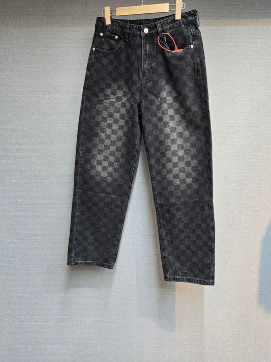 بنطلون جينز LV DAMIER WORKWEAR