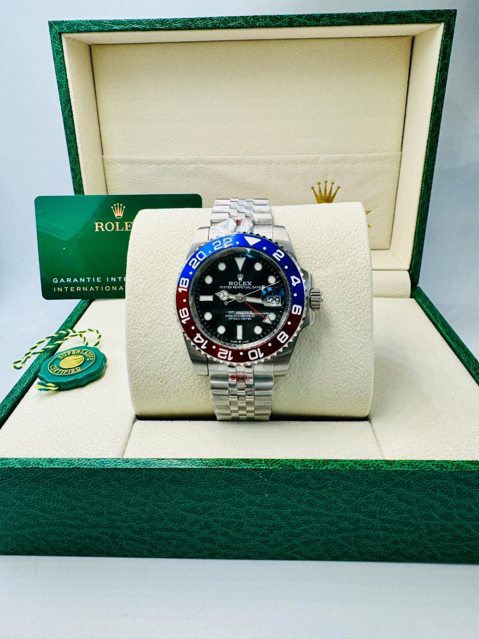 ROLEX GMT MASTER MEN WATCH